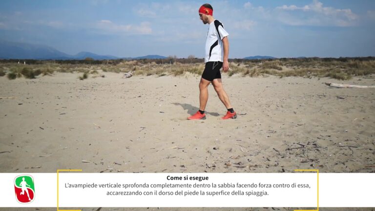 Le sorprendenti scoperte sulla deposizione del piede sulla sabbia: il segreto dei camminatori